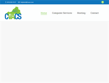 Tablet Screenshot of cvacs.com